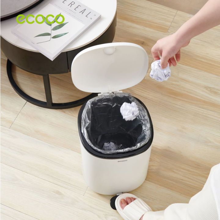 Ecoco%20Foot%20Pedal%20Press%20Type%20Trash%20Can%20with%20Cover%20Silent%20Closing%20Garbage%20Bin%207L%2011L%20for%20Kitchen%20Bathroom%20-%20Image%206