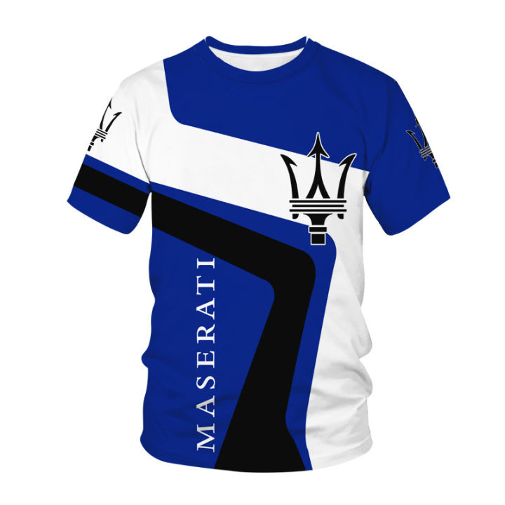 Maserati logo, 2023 summer new daily casual quick dry breathable T