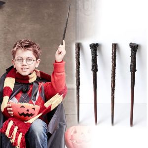 DADOMYD Cosplay Glowing Harry Potter Magic Wand Hermione Luminous Magic Stick Retro Ron Weasley Peripherals Kids Gifts