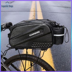 Bicycle Bag Large Capacity Bike Saddle Rack Luggage Trunk Bags Carrier Pouch Biking Portable Cycling Parts