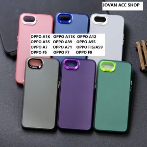 OPPO A1K A11K A12 A3S A31 2020 A37/NEO 9 A39 A5 2020 A5S A7 A71 A9 2020 F11 F1S/A59 F5 F7 F9 CASE HARDCASE HYBRID IMD PLATING HOLOGRAM