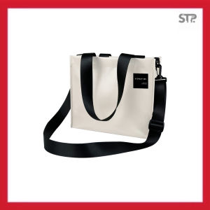 (ของแถม + เขียนการ์ดได้ฟรี)CART BAG KIDNAP ME. กระเป๋าสะพายข้าง ผ้าใบกันน้ำ สะพายไหล่ ขนาดเล็กใส่ของ Mini Laptop พกพาสะด