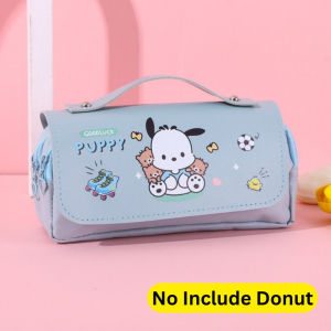 Kotak Pensel Kata Laluan Kuromi Kanak Kanak Pelbagai Fungsi Pelajar Sanrio Comel Sanrio Kuromi Password Pencil Cases Box Multifunctional Student Pencil Bag Kids 库洛米密码文具盒女三丽鸥多功能铅笔盒儿童机关笔盒学生笔袋高颜值文具袋 A420