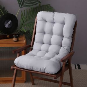 YONUO Bantal Kursi หนาแบบบูรณาการสำหรับเก้าอี้พับแผ่นกันเก้าอี้ที่ยกย้ายได้พร้อมหมอนรองเอว