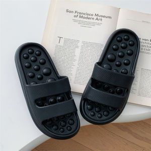 EVA Massage Slippers For Women 2026 New Model Indoor Thickened Bathroom Non-Slip Odor-Resistant Quick-Dry Wear-Resistant Sandals For Men