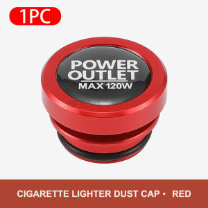 Seametal 1 Nắp Nút bụi cổng sạc điện dùng trên xe hơi vỏ bụi hợp kim thông dụng chống sốc điện phụ kiện ô tô