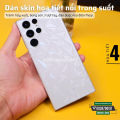 [Vân 4] Miếng Dán Skin Vân Nổi Trong Suốt Các Dòng Samsung S8 S9 S10 S20 S21 S22 S23 Plus Ultra 5G Lite. 