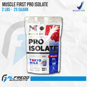 M1 Muscle First Gold pro Isolate 2lbs BPOM Whey Protein Isolate M1 Isolate 2 Lbs