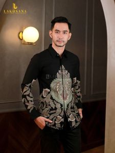 Baju Batik Premium Lengan Panjang Motif Kuarsa & Batik Klasik Mustard Series