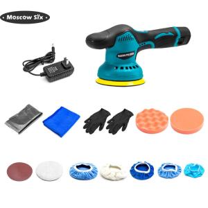 [Nóng] quay tốc độ biến thiên đánh bóng và đệm tự động không dây máy đánh bóng xe 2500-5000 vòng/phút cho cát đánh bóng tẩy lông