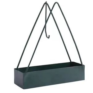 Adjustable Iron Hanging Mosquitoes Incenses Coil Holder Rack Triangular Design Rustproof Wall Mounted For Indoor Outdoor