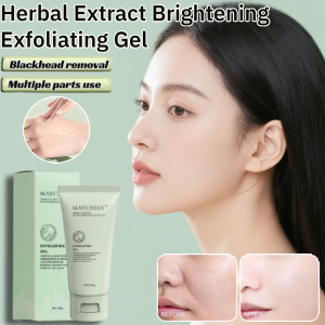 Herbal Extract Brightening Exfoliating Gel Face Pore Minimization Hydrating Skincare Purifying Exfoliating Scrub