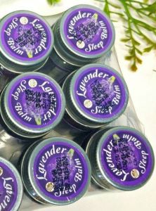 Bộ 6 Dầu Cù Là Lavender Sleep Balm Ngủ Ngon Của Thái Lan ( 6 hũ x 15g )