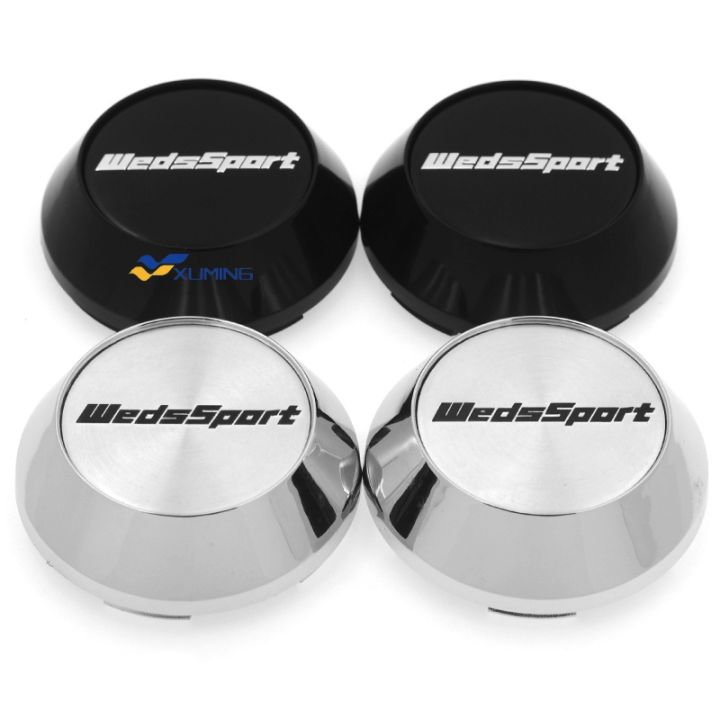 CarDIY 4PCS 65MM WEDSSPORT Wheel Cap Car Racing Wheel Center Hub Caps