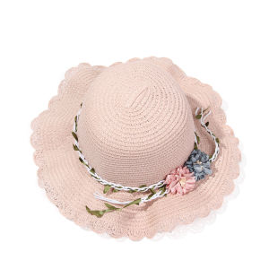 NEXASHOP Cute Toddler Baby Straw Weaving Girls Summer Hat Shoulder Bag Wide Brim Hats Flower Sunshade Caps