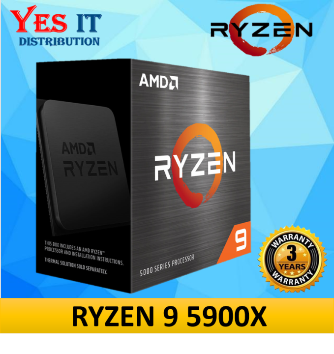 AMD RYZEN 5900X 12 CORES 24 THREADS
