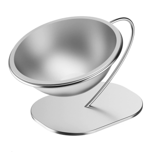 Large Nonspill Bowl 15 Degree NonSkid Base Tilted Feeders Dish For Pet Cats Dog Healthy Feeding Supply