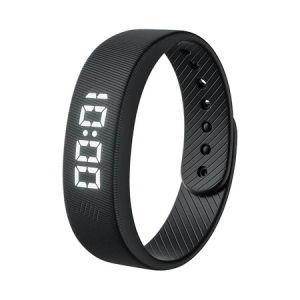 Smart LED Fitness Band Pedometer Sleep Monitor Vibration Alarm USB Rechargeable IP65 Sports Watch