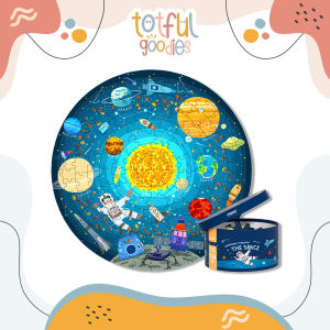 Mideer WANDERING THROUGH SPACE Kids Solar System Planets Large Floor Puzzle Boy Girl Gifts Toy Set