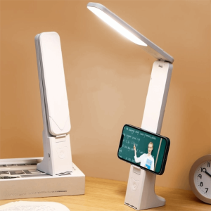 GRACE Multi Angle Adjustable Book Reading Light Touch Control USB Charging LED Desk Lamp Energy Saving Eye Protection Table Lamp Bedroom
