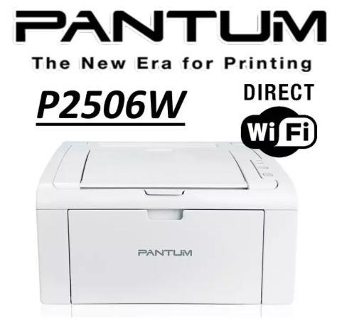 Pantum P2506W USB/WiFi Mono Laser Printer (Limited Lifetime Warranty ...