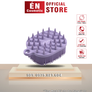 Lược Tắm Gội Weilaiya Tạo Nhiều Bọt Silicon 2 Trong 1 Làm Sạch Da Đầu Tẩy Tế Bào Chết Cơ Thể Cho Da Mịn Màng
