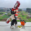 Mô hình Chainsaw Man - Mô hình lắp ghép Denji Pochita 239pcs - Nhân vật Denji hóa quỷ cưa máy Pochita Lego xếp hình 23cm. 