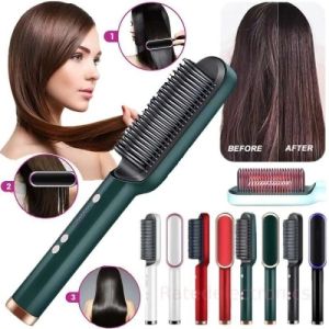 { NY ACC } Catok Sisir Pelurus Rambut Premium 2 IN 1 / Catokan Sisir Rambut 2in1 FH909