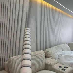 [preferred]BHW Wallpaper Wood Flute Design PVC Waterproof Self Adhesive Wall Decor Stickers