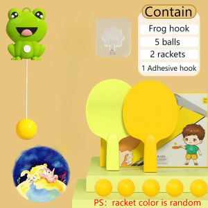 Indoor Hanging Table Tennis Practice Toy Parent Child Interaction Improve Coordination Skill