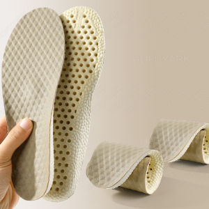 PU Sports Insoles for Sneakers Soft Leather Inner Soles Shock Absorption Breathable Shoe Pad Arch Foot Support Orthopedic Insole2026