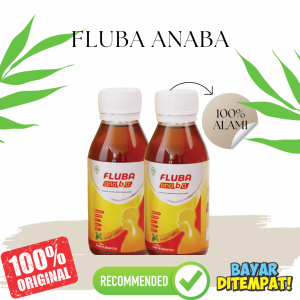 Obat Batuk Pilek Tenggorokan Gatal dan Kering Madu Fluba Anaba Paket 2 Botol