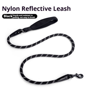 Hot SellingLeash Nylon Reflective Dog Leash Thickened Explosion-Proof Medium and Large Dog Leash