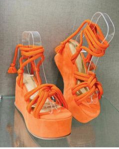 [Free Shipping] WomenS Summer New Fish Mouth Strap Wedge Sandals WomenS Plus Size Thick-Soled Shoes