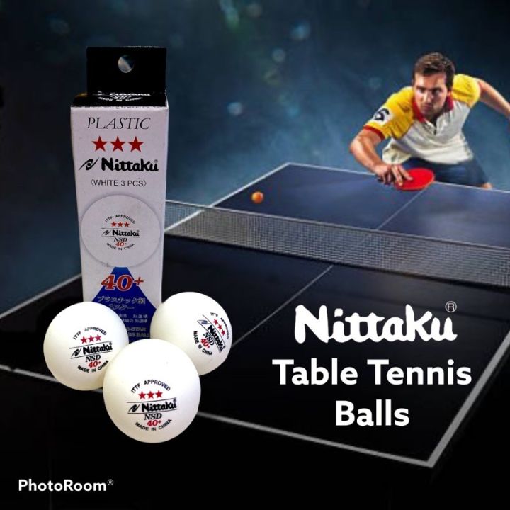 Nittaku Table Tennis Balls 40+ Lazada PH