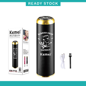 【ready stock】Electric Shaver Wet and Dry Use USB Rechargeable Portable Shaving Machine Electric Shaver Mini USB Electric Razor Beard Knife Rechargeable Electric Shaver KM-T10 Shaving Machine Men