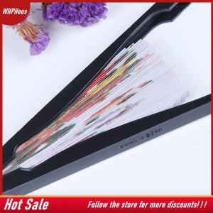 【COD】🔥🔥🔥 Summer Handheld Fan Chinese Folding Hand Fan Printed Paper Decorative gift