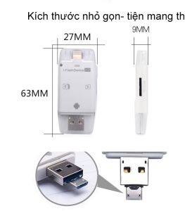 Đầu đọc thẻ nhớ đa năng I-FLASH