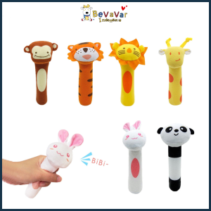 BEVAVAR Mainan Tangan Bayi Bunyi Baby Hand Rattle Toy Stick