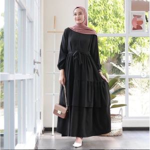 TERLARIS BISA COD Zaput Dress Gamis Wanita Jumbo Terbaru gamis murah gamis wanita/Gamis muslim Gamis panjang Gamis lebaran /Gamis Remaja Kekinian Terbaru dan Terlaris / Dress Viral 2022 Ready Siap kirim M L XL