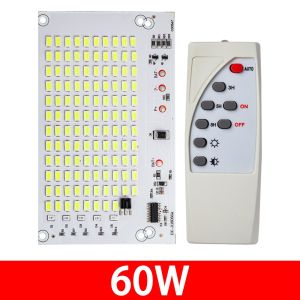 AKZDXE 1Pcs White Light LED Solar Light Board 25/40/60/100/250W SMD5730 Remote Control Floodlight Durable with Remote Controller Light Source Panel For Outdoor Garden Lamp