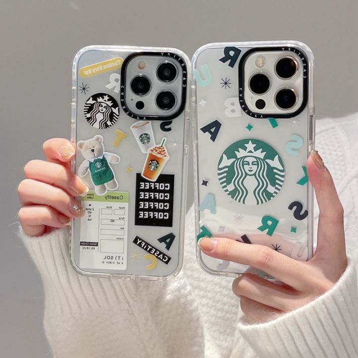 CASETIFY Starbucks Coffee Bear Case For iPhone 15 14 Plus 11 12 13
