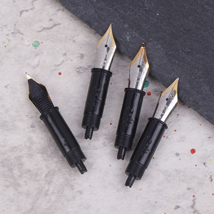 AGBBG 1PCS Jinhao #5 Fountain Pen Nibs Replaced Metal EF F M