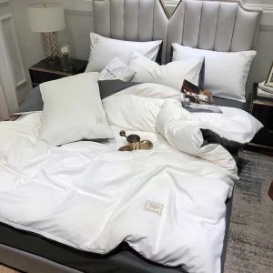 Bộ chăn ga gối cotton tici M2T Bedding phối lạ mắt - vỏ chăn mền ga giường và 2 vỏ gối - may chun miễn phí drap đủ kích thước nệm 1m 1m2 1m4 1m6 1m8 2m2 - không kèm ruột