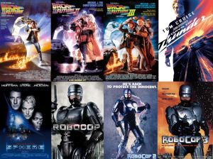 Flash Drive 64Gb Back To The Future Trilogy_RoboCop Trilogy_Sphere_Day of Thunder HD 1080p และ 4K