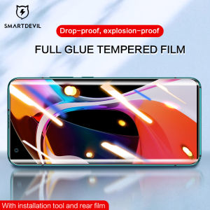 SmartDevil Full Glue Tempered Glass Screen Protector for Xiaomi 13 Pro 13 Ultra Mi 14 Pro Xiaomi Mi 12 Pro 12sPro Mi 12 Mi 12X Mi 12S  Full Screen Full Coverage Film Clear Anti-bluelight