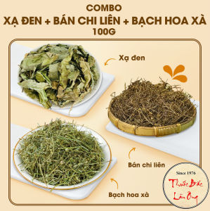 Combo bạch hoa xà bán chi liên xạ đen hòa bình mỗi loại 100g giúp hỗ trợ tiêu u mát gan giải độc