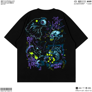 KIZARU Heavyweight Boxy Oversized 16s T-Shirt Origin MEMENTO MORI
