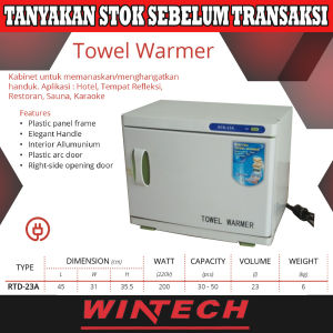 Getra RTD-23A Towel Warmer - Mesin Penghangat Handuk - Kabinet Pemanas Handuk