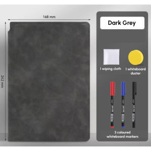 FYLO.SG 💗 A5 Whiteboard Notebook Portable School Mini Whiteboard